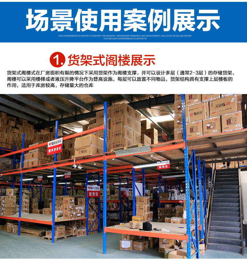 货架式阁楼展示